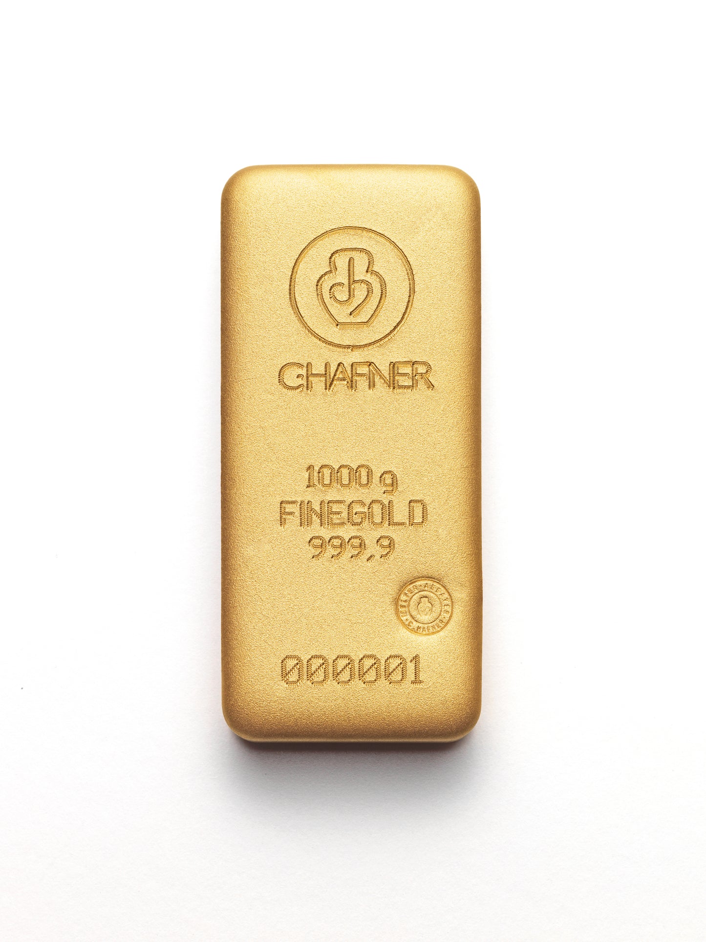 1kg Goldbarren C.Hafner