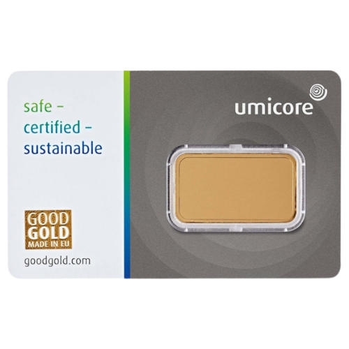 10g Goldbarren Umicore