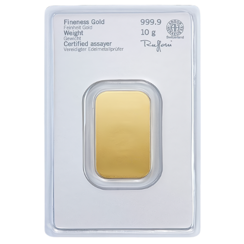 10g Goldbarren Heraeus