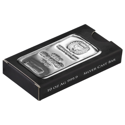 10 Unze Silberbarren Germania Mint