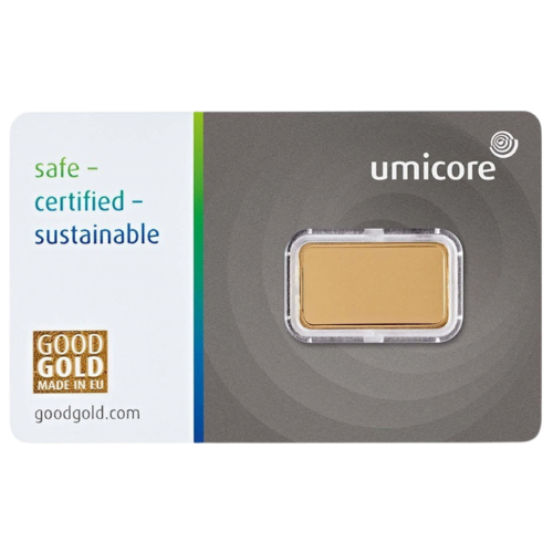 5g Goldbarren Umicore
