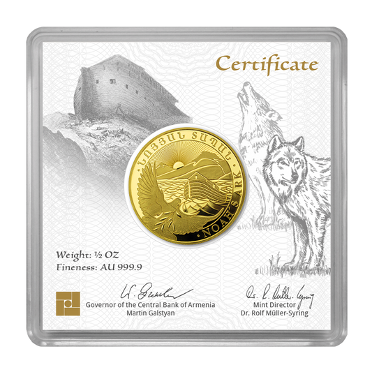 Arche Noah 2026 - Armenien 1/2 oz Goldmünze