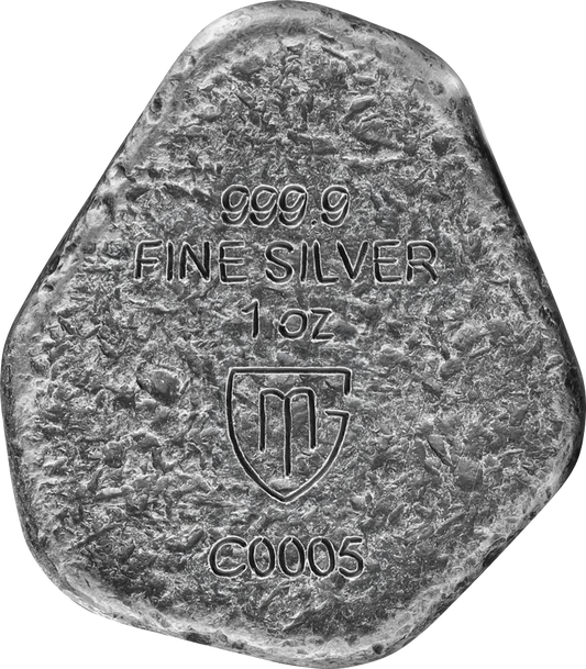 1 oz Ag 999.9 Cast Rune
