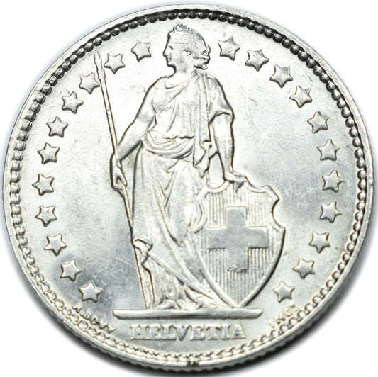 1 Franken 835er Silber zufällige