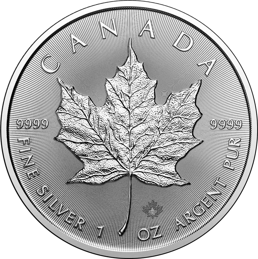 1 Unze Silber Maple Leaf 2025