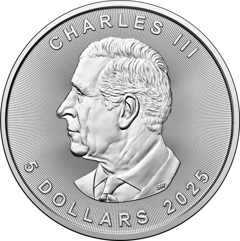 1 Unze Silber Maple Leaf 2025