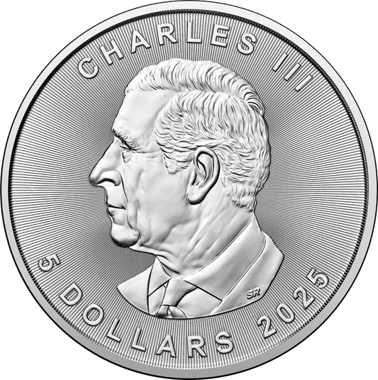 1 Unze Silber Maple Leaf 2025