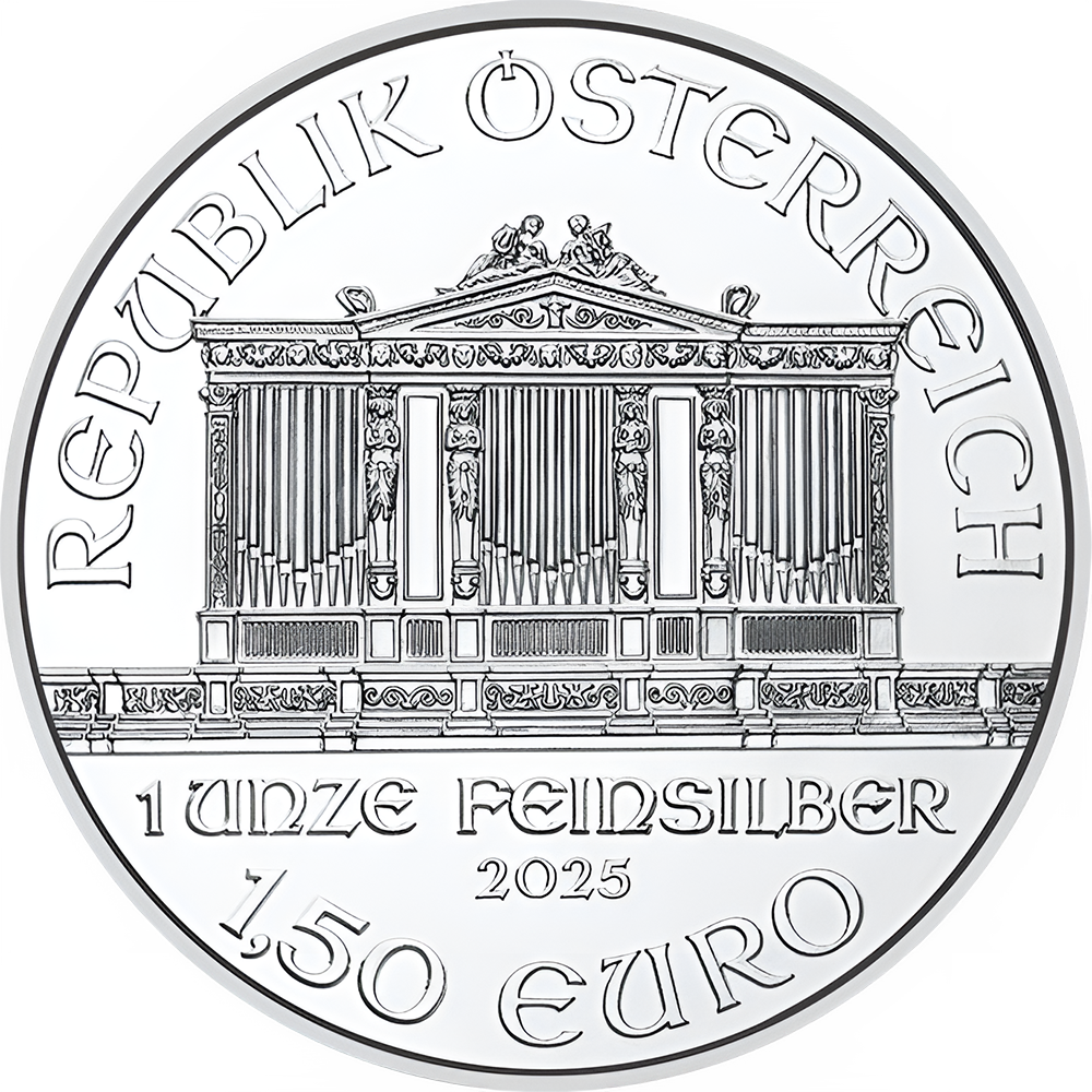 1 Unze Silber Wiener Philharmoniker 2025