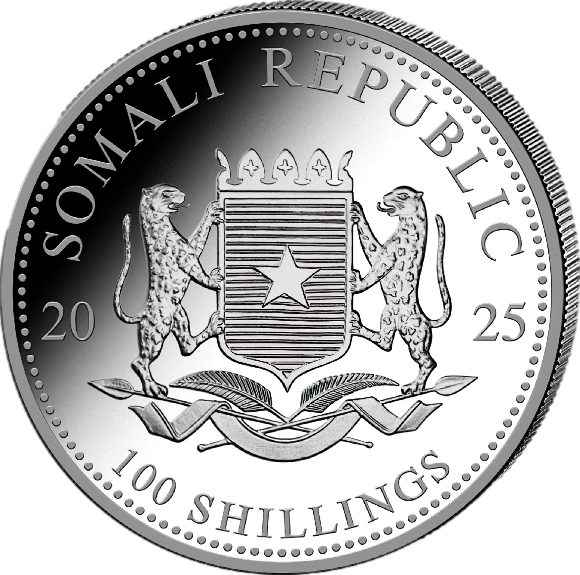 1 Unze Silber Somalia Elefant 2025