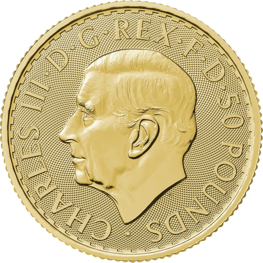 1/2 Unze Gold Britannia 2025