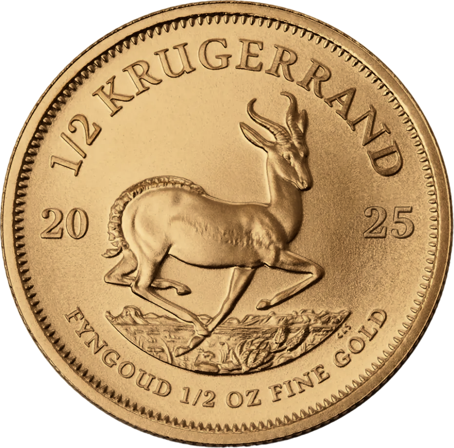 1/2 Unze Gold Krügerrand 2025