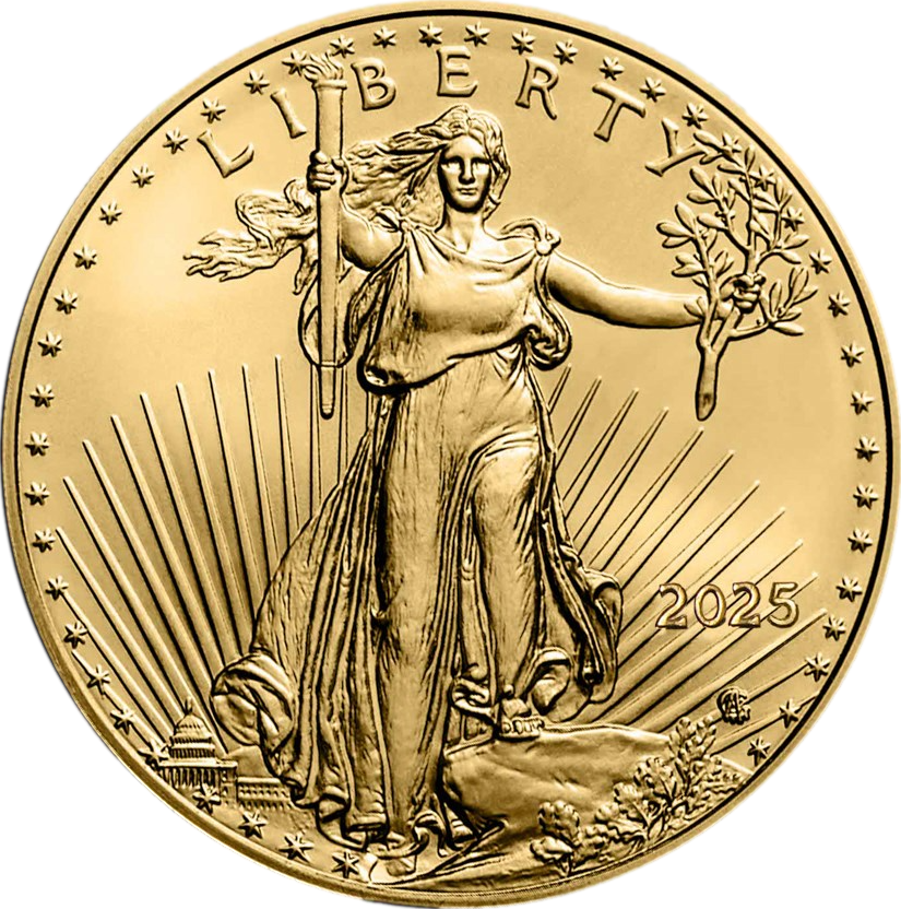 1/2 Unze Gold American Eagle 2025