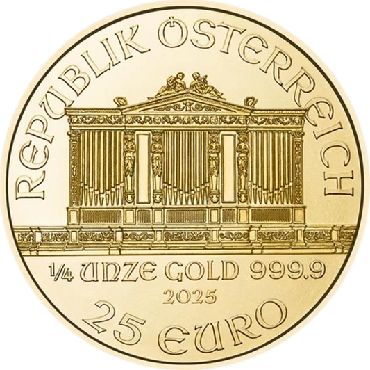 1/4 Unze Gold Wiener Philharmoniker 2025