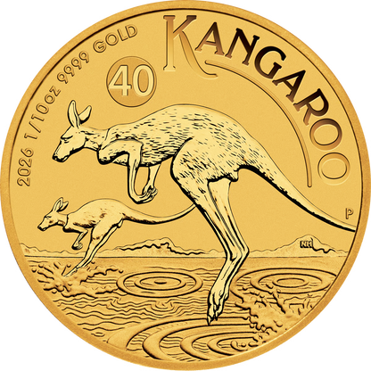 1/10 Unze Gold Känguru Nugget 2026