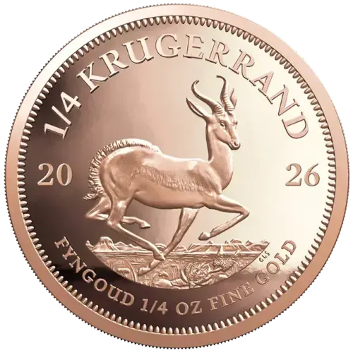 Krügerrand 2026 - Südafrika 1/2 oz Goldmünze