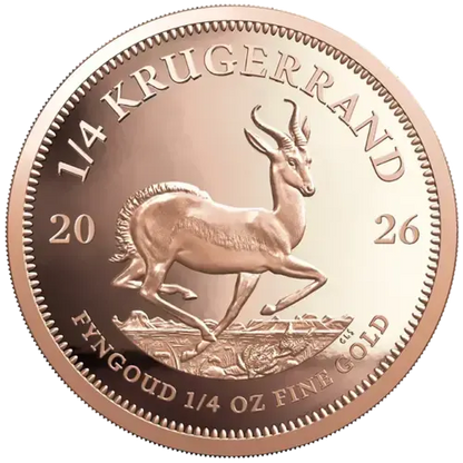 Krügerrand 2026 - Südafrika 1/2 oz Goldmünze