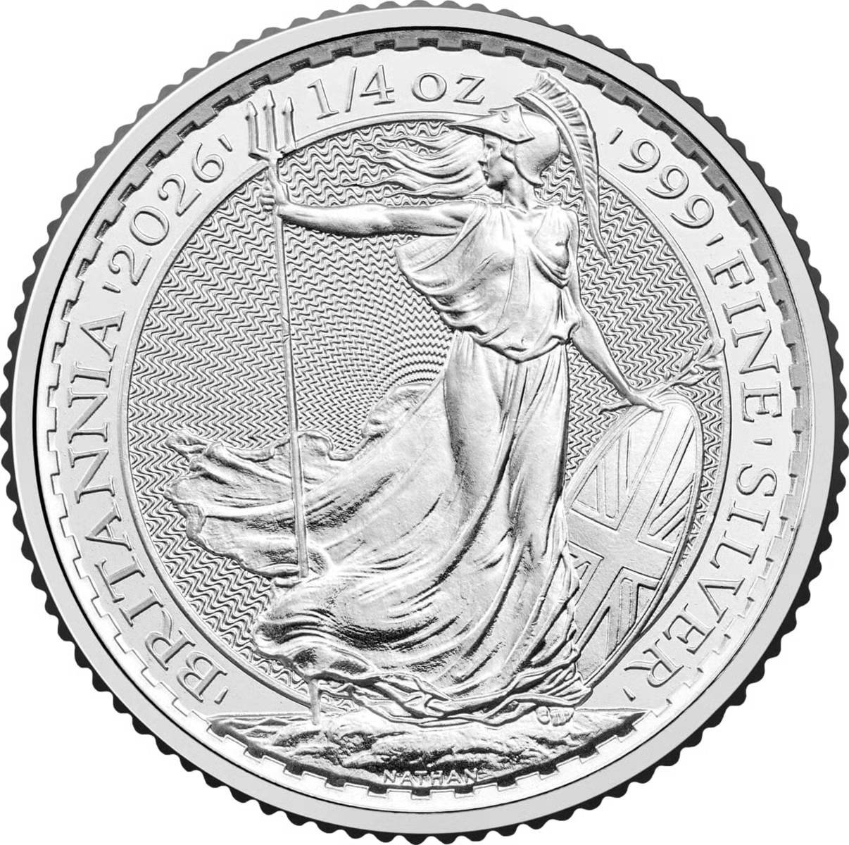 1/4 Unze Silber Britannia 2026