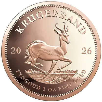 Krügerrand 2026 - Südafrika 1 oz Goldmünze