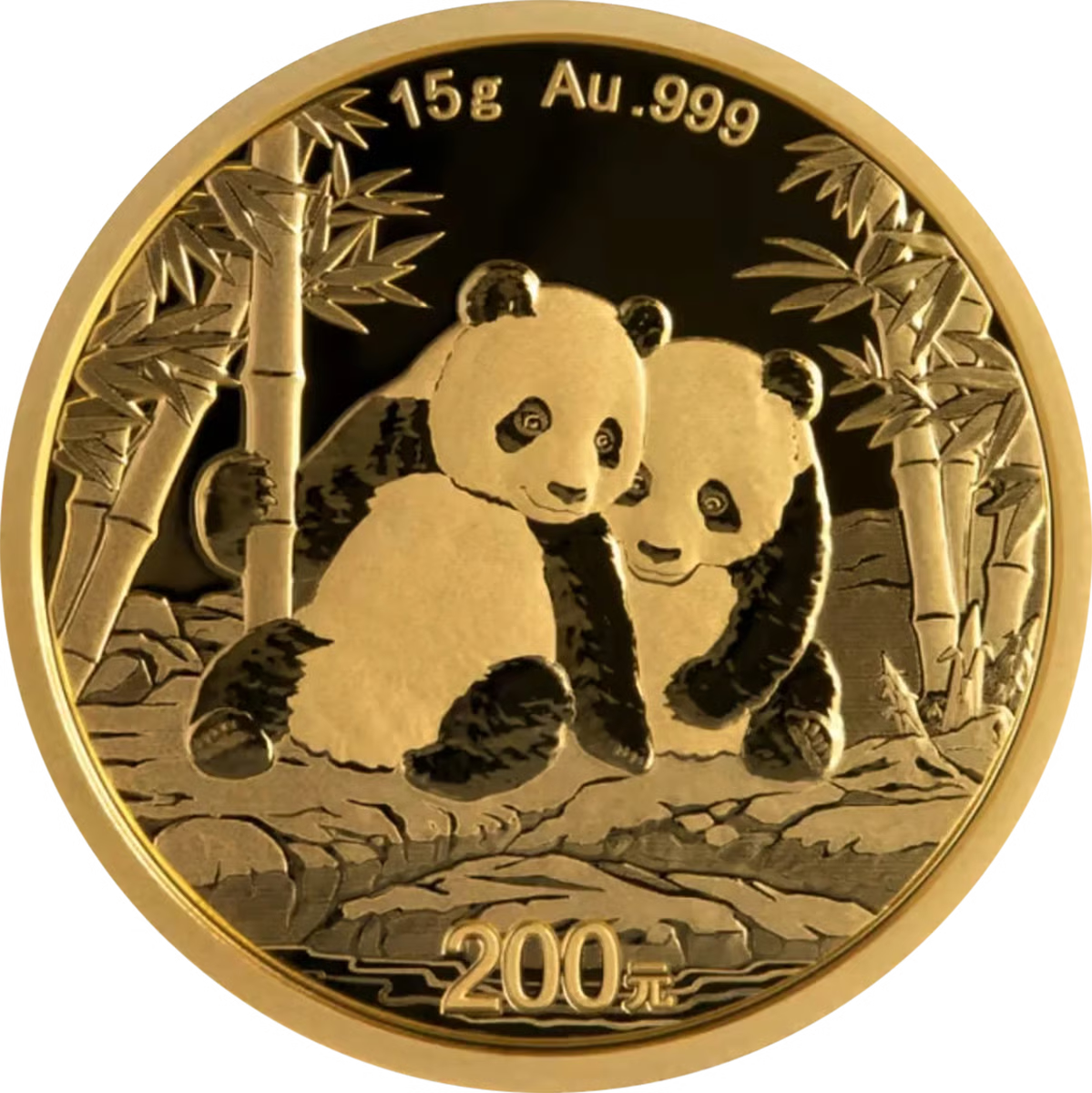15g Gold China Panda 2026