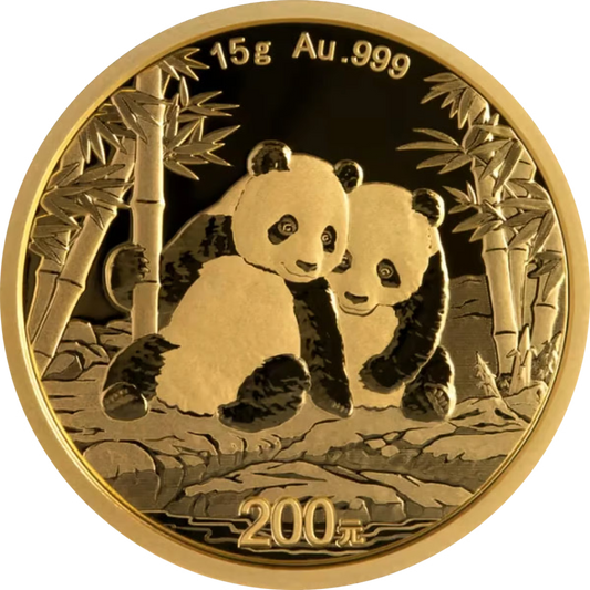 15g Gold China Panda 2026