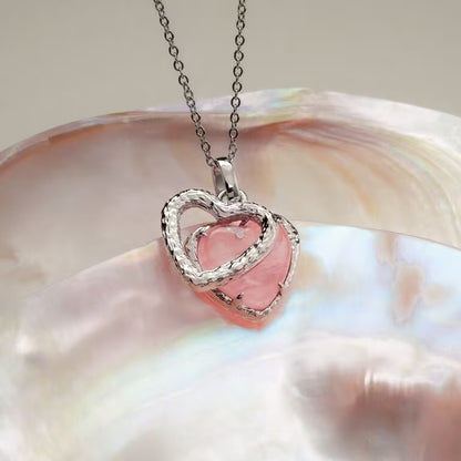 Amorance Halskette (Quarz/Silber)