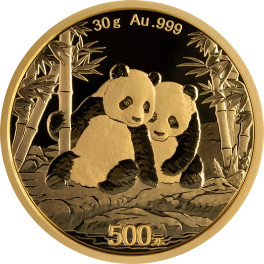 30g Gold China Panda 2026