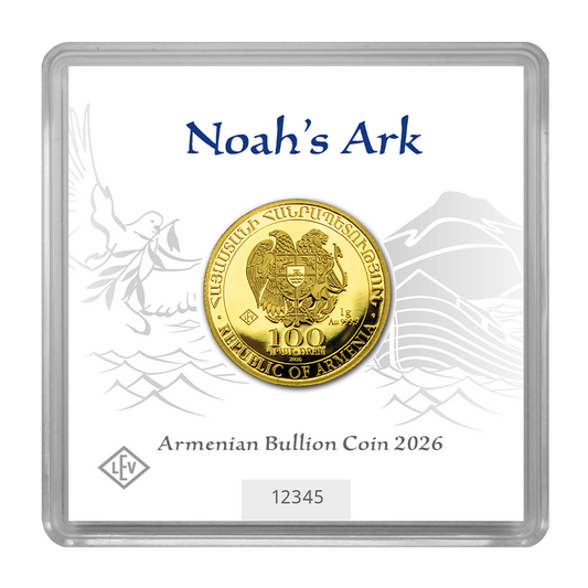 Arche Noah 2026 - Armenien 1 g Goldmünze