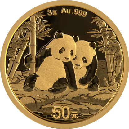 3g Gold China Panda 2026