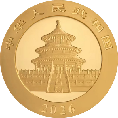 3g Gold China Panda 2026