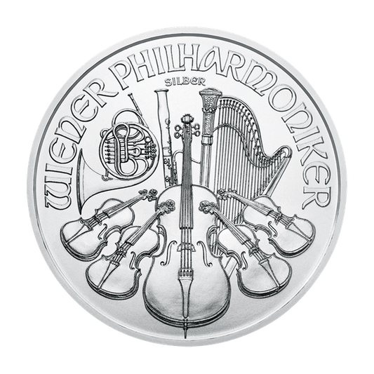 Wiener Philharmoniker 2026 - Österreich 1 oz Silbermünze