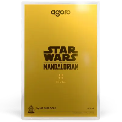 5 g Münznote - Star Wars™ - The Mandalorian™ - Din Djarin™ - Blind Box - 2026