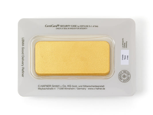 1kg Goldbarren C.Hafner