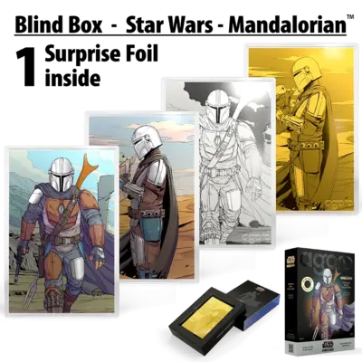 5 g Münznote - Star Wars™ - The Mandalorian™ - Din Djarin™ - Blind Box - 2026