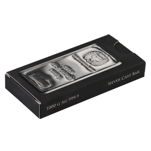 1 kg Silberbarren Germania Mint