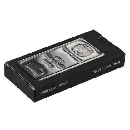 1 kg Silberbarren Germania Mint