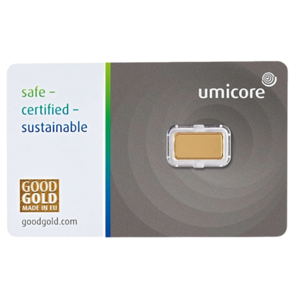 1g Goldbarren Umicore