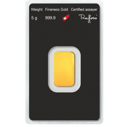 5g Goldbarren Argor Heraeus