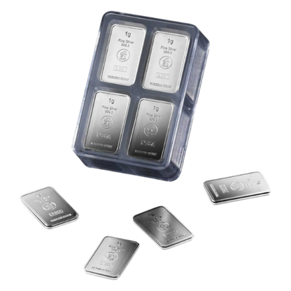 100 x 1g Silber Heimerle und Meule UnityBox