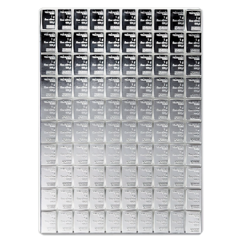 100g Silber Tafelbarren Combibarren