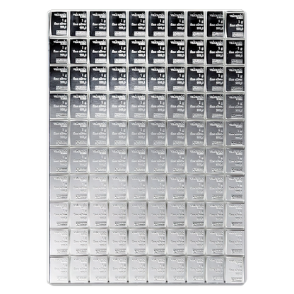 100g Silber Tafelbarren Combibarren