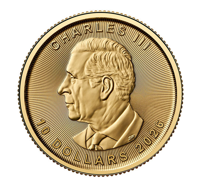 Maple Leaf 2026 - Kanada 1/4 oz Goldmünze