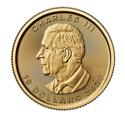 Maple Leaf 2026 - Kanada 1/4 oz Goldmünze