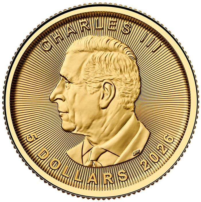 Maple Leaf 2026 - Kanada 1/10 oz Goldmünze