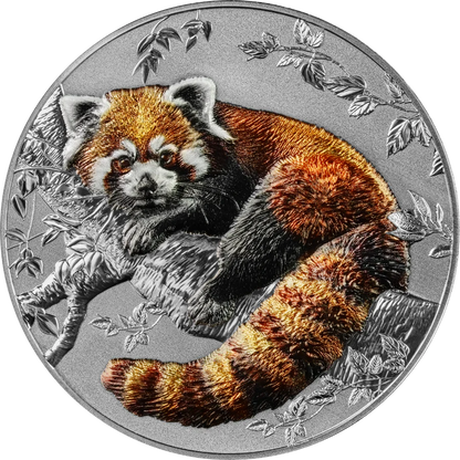 Germania Mint Niue 2025 – Red Panda 2 oz Silver