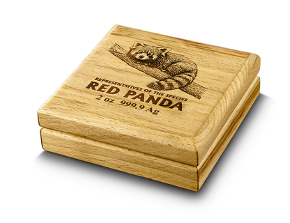 Germania Mint Niue 2025 – Red Panda 2 oz Silver