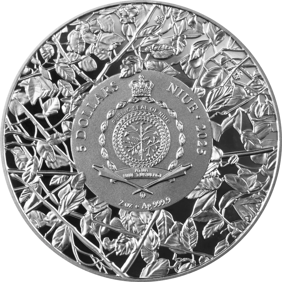 Germania Mint Niue 2025 – Red Panda 2 oz Silver