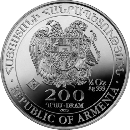 1/2 Unze Silber Arche Noah 2025