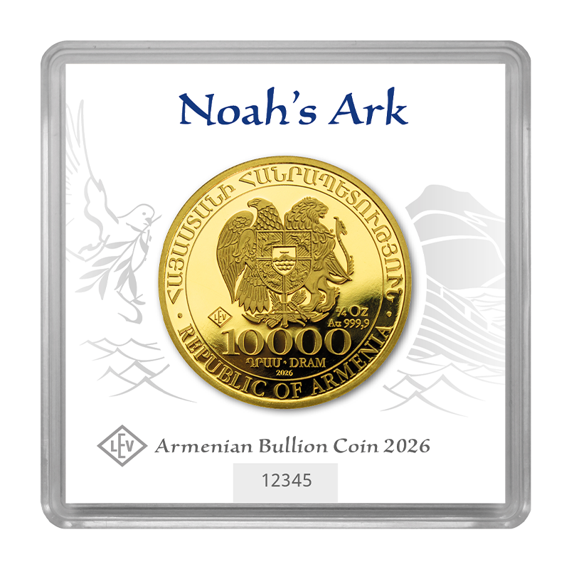 Arche Noah 2026 - Armenien 1/4 oz Goldmünze