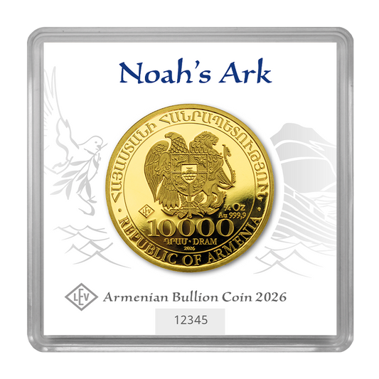 Arche Noah 2026 - Armenien 1/4 oz Goldmünze