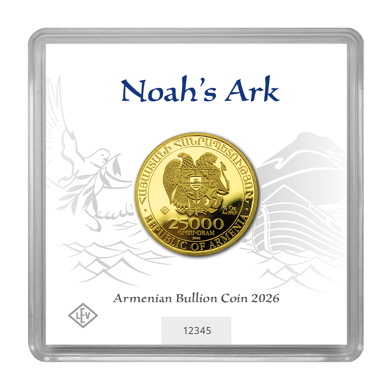 Arche Noah 2026 - Armenien 1/2 oz Goldmünze